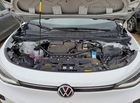 WVGTMPE27NP050456 2022 VOLKSWAGEN ID.4 White Widok komory silnika