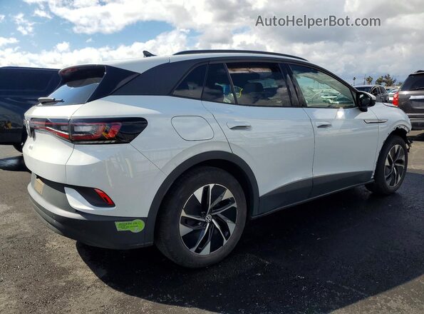 WVGTMPE27NP073672 2022 VOLKSWAGEN ID.4 White Задня права чверть