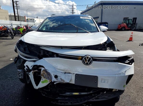 WVGTMPE27NP073672 2022 VOLKSWAGEN ID.4 White Вид спереду