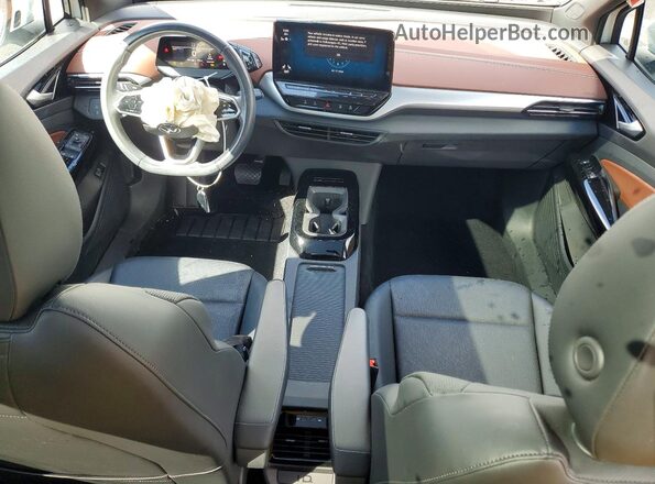 WVGTMPE27NP073672 2022 VOLKSWAGEN ID.4 White Вид панелі приладів