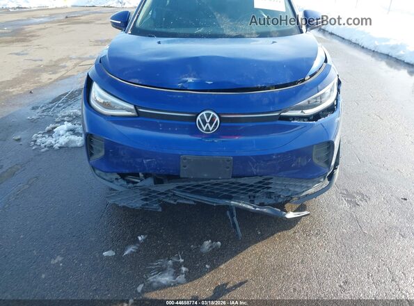 WVGTMPE29MP030739 2021 VOLKSWAGEN ID.4 Blue Vista frontal