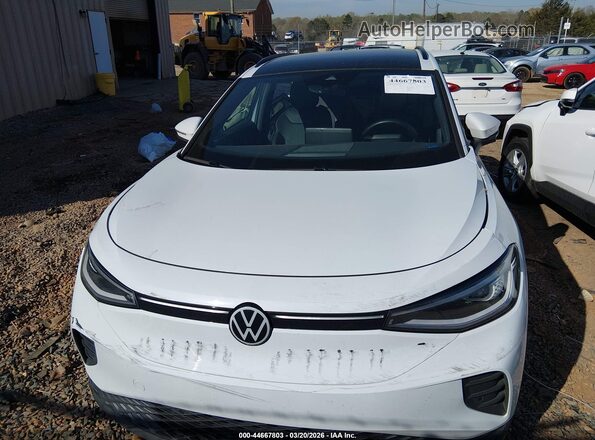 WVGTMPE29MP046701 2021 VOLKSWAGEN ID.4 White Вид задньої частини салону