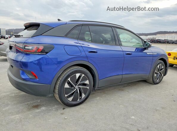 WVGTMPE29MP047668 2021 VOLKSWAGEN ID.4 Blue Задня права чверть