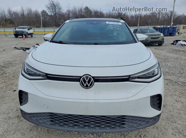 WVGTMPE29MP047878 2021 VOLKSWAGEN ID.4 White Вид спереду