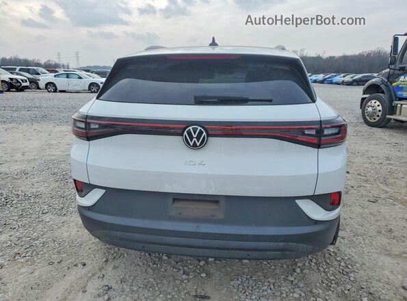 WVGTMPE29MP047878 2021 VOLKSWAGEN ID.4 White Вид ззаду