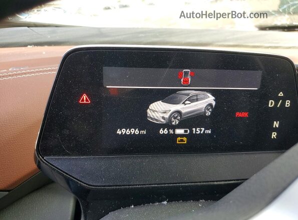 WVGUNPE22NP070650 2022 VOLKSWAGEN ID.4 Black ხელსაწყოთა პანელის ხედი