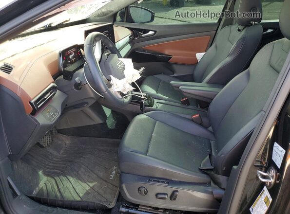 WVGUNPE22NP070650 2022 VOLKSWAGEN ID.4 Black წინა სალონის ხედი