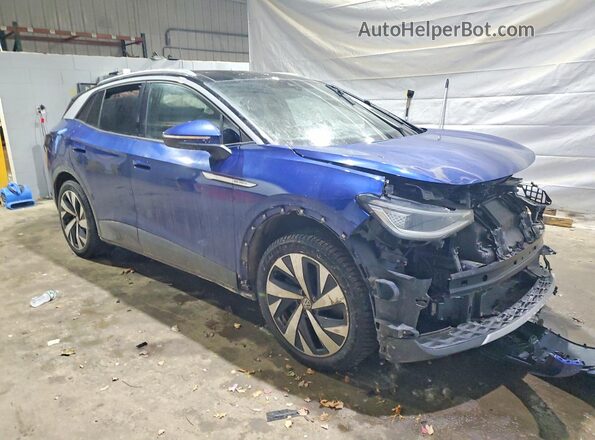 WVGUNPE28MP061403 2021 VOLKSWAGEN ID.4 Blue Առջևի աջ