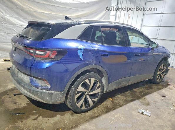 WVGUNPE28MP061403 2021 VOLKSWAGEN ID.4 Blue Հետևի աջ