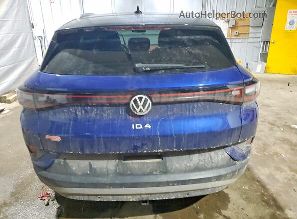 WVGUNPE28MP061403 2021 VOLKSWAGEN ID.4 Blue Հետևի տեսք