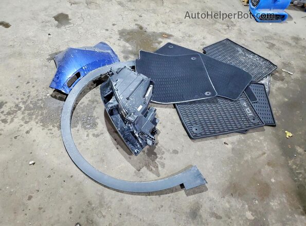 WVGUNPE28MP061403 2021 VOLKSWAGEN ID.4 Blue VIN կոդի պիտակի տեսք