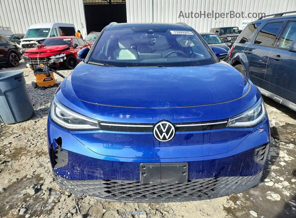 WVGUNPE2XNP070248 2022 VOLKSWAGEN ID.4 Синий Вид спереди