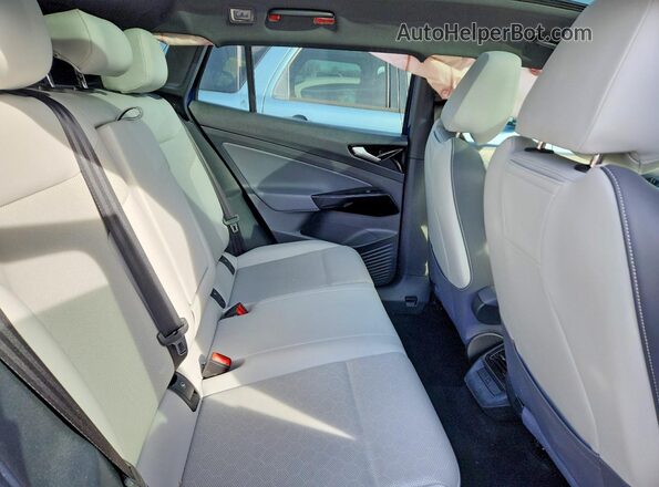 WVGUNPE2XNP070248 2022 VOLKSWAGEN ID.4 Синий Вид задних сидений
