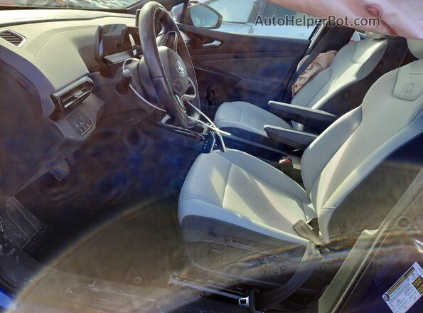 WVGUNPE2XNP070248 2022 VOLKSWAGEN ID.4 Синий Вид салона спереди