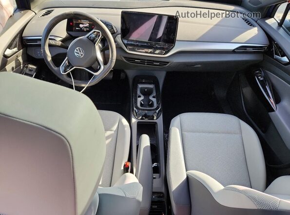 WVGUNPE2XNP070248 2022 VOLKSWAGEN ID.4 Синий Вид панели приборов