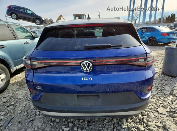 WVGUNPE2XNP070248 2022 VOLKSWAGEN ID.4 Синий Вид сзади