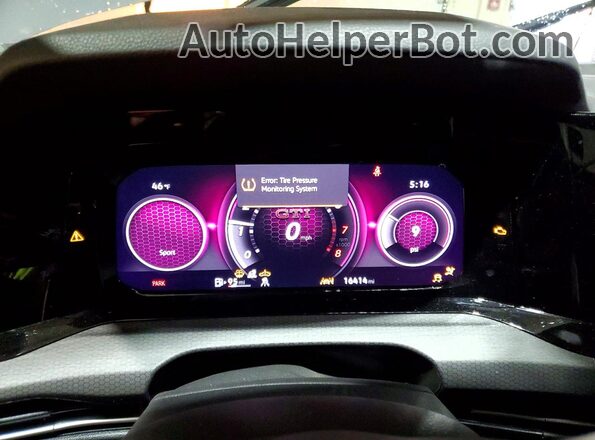 WVW2A7CD0RW231309 2024 VOLKSWAGEN GTI Угольный Вид щитка приборов