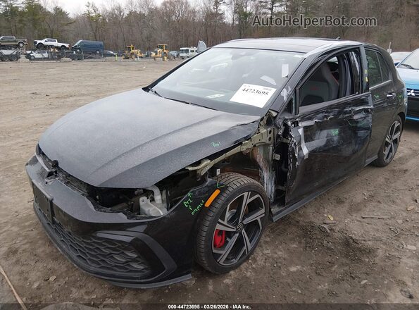 WVW3A7CD1RW160139 2024 VOLKSWAGEN GOLF Black Widok z przodu
