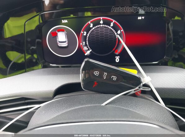 WVW3A7CD2SW235842 2025 VOLKSWAGEN GOLF White Dashboard view