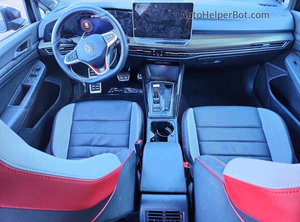 WVW3A7CD8SW219628 2025 VOLKSWAGEN GTI Черный Вид панели приборов