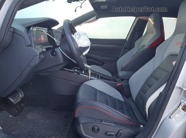 WVW3A7CD9RW140401 2024 VOLKSWAGEN GTI Silver Вид салону спереду