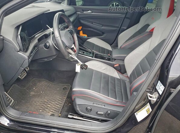 WVW3A7CDXPW154966 2023 VOLKSWAGEN GTI Black Front interior view