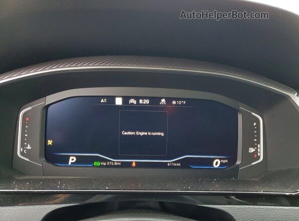 WVWAR7AN1PE017917 2023 VOLKSWAGEN ARTEON Gray Սարքավորումների վահանակի տեսք