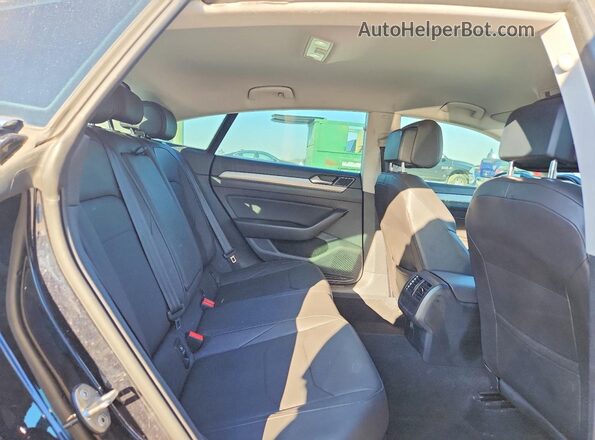 WVWAR7AN2LE012851 2020 VOLKSWAGEN ARTEON Black უკანა სავარძლების ხედი
