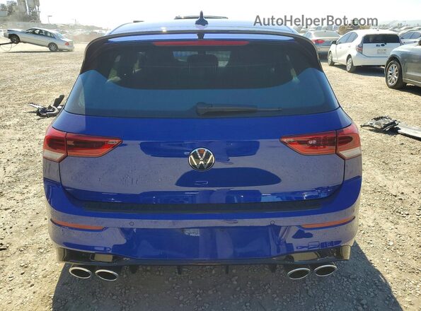 WVWBB7CD0PW196023 2023 VOLKSWAGEN GOLF Blue უკანა ხედი