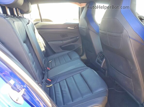 WVWBB7CD0PW196023 2023 VOLKSWAGEN GOLF Blue უკანა სავარძლების ხედი