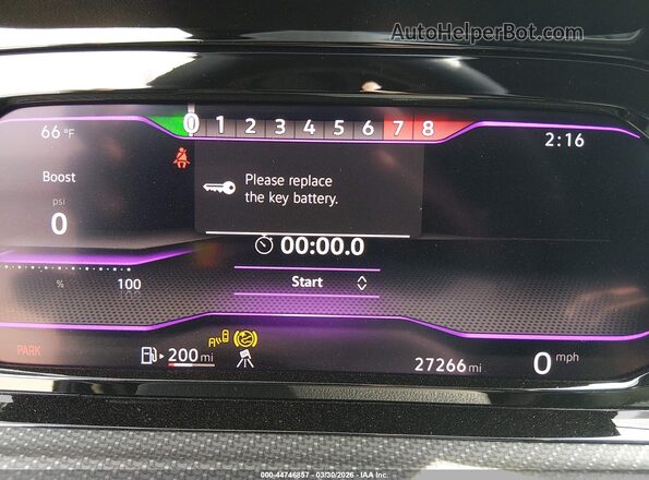 WVWFB7CD0PW139001 2023 VOLKSWAGEN GOLF Белый Вид задних сидений