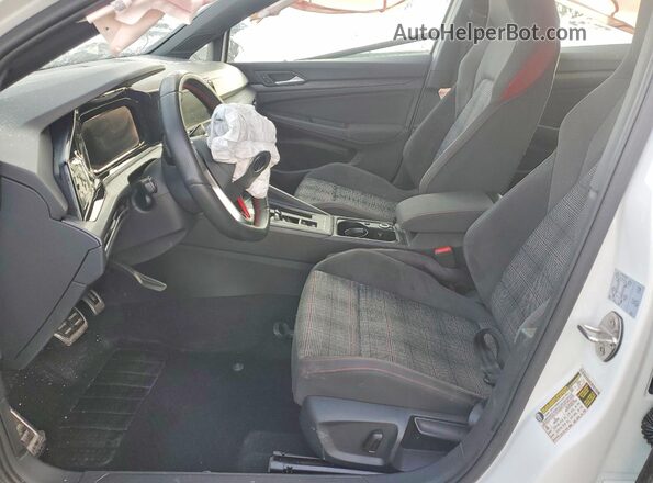 WVWG87CD4NW145707 2022 VOLKSWAGEN GTI White Vista interior delantera