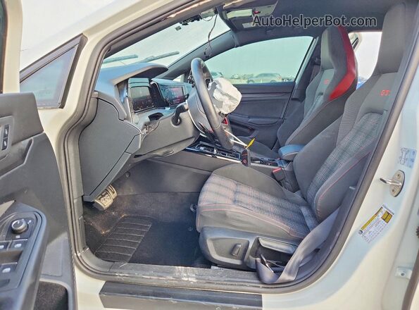 WVWGA7CD4PW148453 2023 VOLKSWAGEN GTI White Вид салону спереду