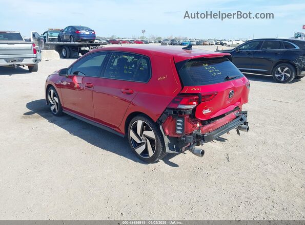 WVWHA7CD9PW124640 2023 VOLKSWAGEN GOLF Red უკანა მარცხენა