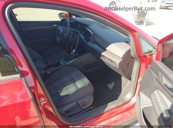 WVWHA7CD9PW124640 2023 VOLKSWAGEN GOLF Red წინა სალონის ხედი