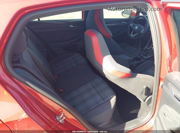 WVWHA7CD9PW124640 2023 VOLKSWAGEN GOLF Red VIN კოდის სტიკერის ხედი