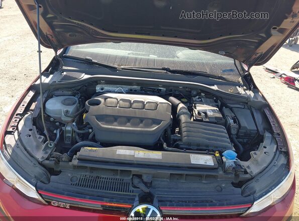 WVWHA7CD9PW124640 2023 VOLKSWAGEN GOLF Red უკანა ხედი