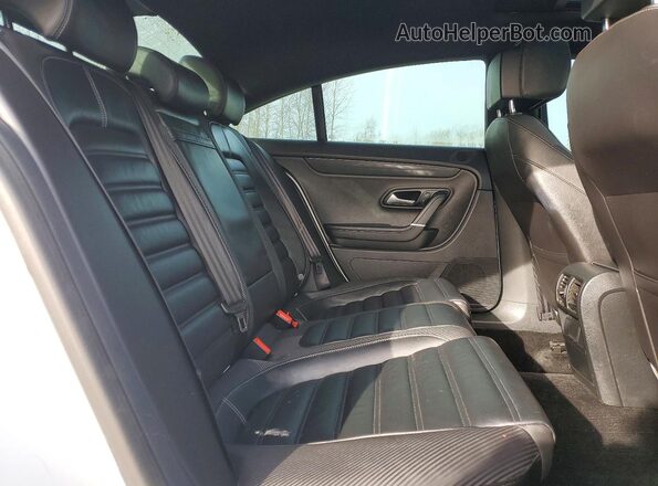 WVWMP7AN2HE500868 2017 VOLKSWAGEN CC Белый Вид задней части салона