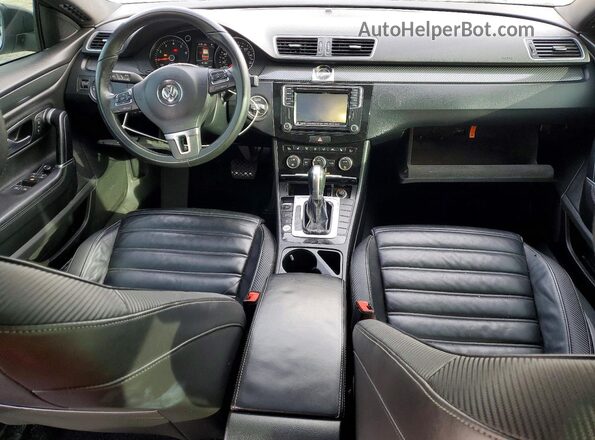 WVWMP7AN2HE500868 2017 VOLKSWAGEN CC Белый Вид панели приборов