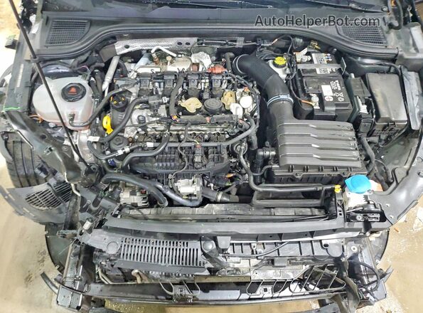 WVWN87CD8NW124348 2022 VOLKSWAGEN GTI Черный Вид задней части салона