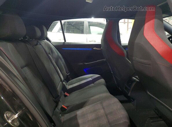 WVWN87CD8NW124348 2022 VOLKSWAGEN GTI Черный Вид задних сидений