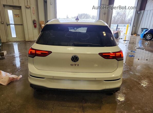WVWS87CDXNW221053 2022 VOLKSWAGEN GTI White Rear view