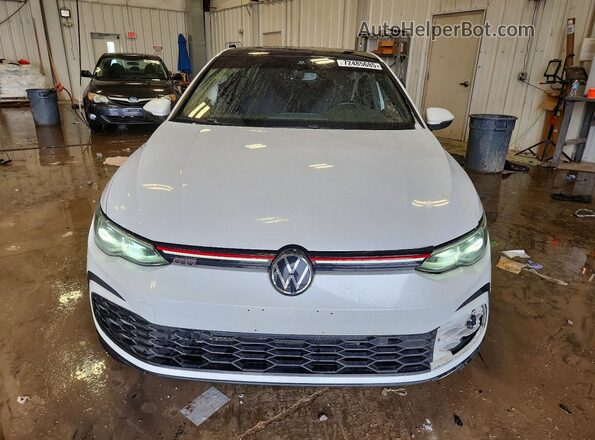 WVWS87CDXNW221053 2022 VOLKSWAGEN GTI White Front view