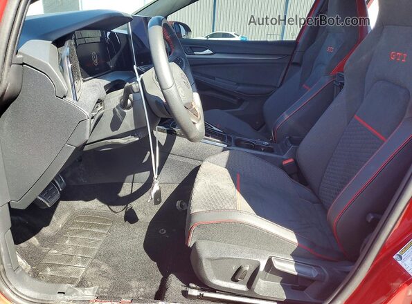WVWSA7CD6SW216710 2025 VOLKSWAGEN GTI Красный Вид салона спереди