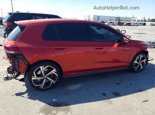 WVWSA7CD6SW216710 2025 VOLKSWAGEN GTI Красный Задняя правая четверть