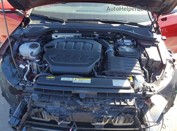 WVWSA7CD6SW216710 2025 VOLKSWAGEN GTI Красный Вид задней части салона