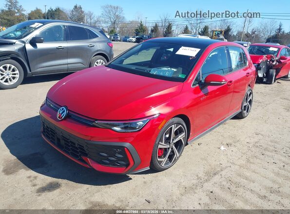 WVWSA7CD8SW248428 2025 VOLKSWAGEN GOLF Red 
