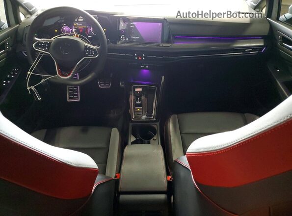 WVWVA7CD4RW124602 2024 VOLKSWAGEN GTI White Вид панелі приладів