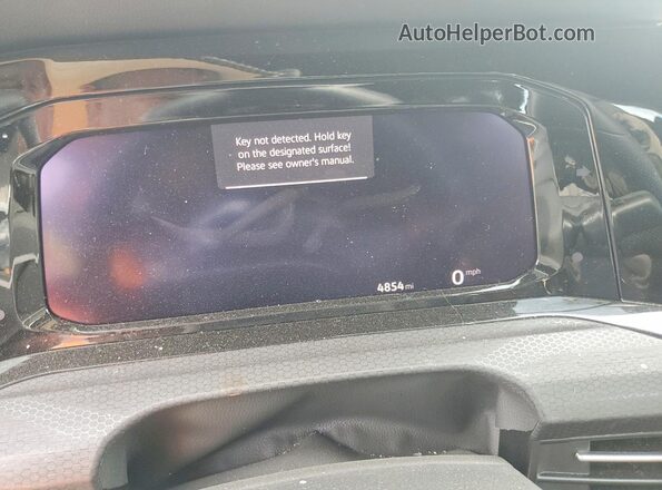 WVWWA7CD7RW140488 2024 VOLKSWAGEN GTI Black Widok zestawu wskaźników
