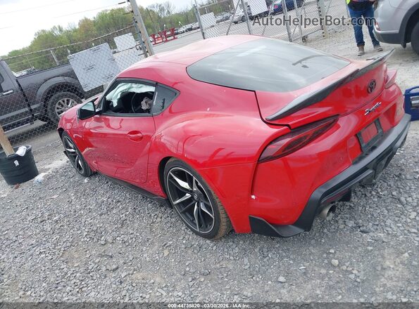 WZ1DB0C00MW041644 2021 TOYOTA GR SUPRA Красный Задняя левая четверть